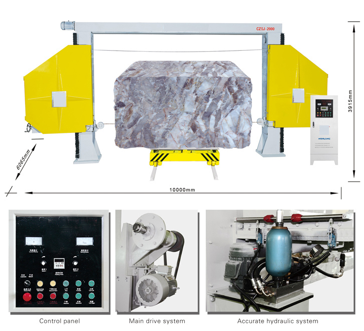 sandstone block squaring wire saw machine,stone block squaring cutter,granite block processing machinery,marble block processing machine,stone squaring machinery