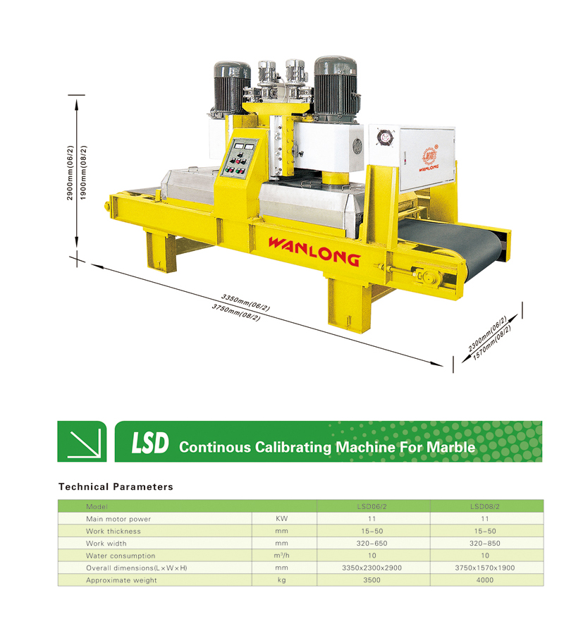 Continous Calibrating Machinery For Marble,marble calibrating machinery,stone calibrating machinery for marble,Continous calibrating machinery,wanlong stone machine