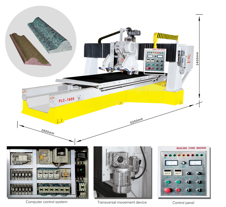 bridge profile machinery,marble profile machinery,stone profile machinery,granite profile machinery,sandstone profile machinery,limestone profile machinery,natural stone profile machinery,wanlong profile machinery